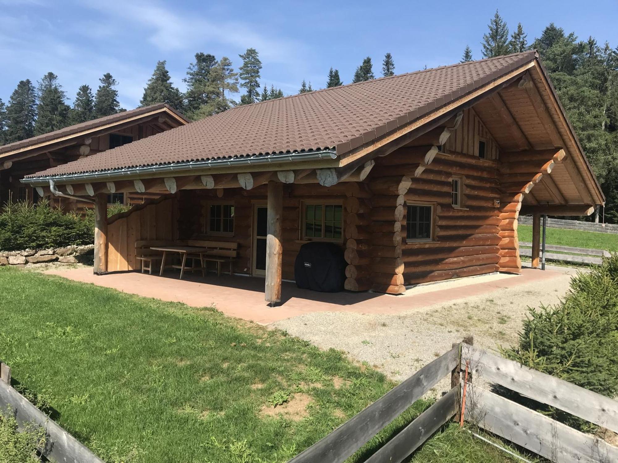 Blockhaus Almhuette Wiesenglueck Hébergement de vacances